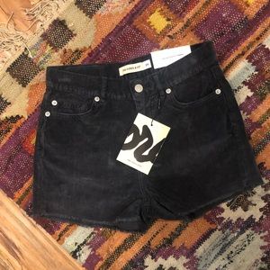 The Cords and Co corduroy cut off shorts.